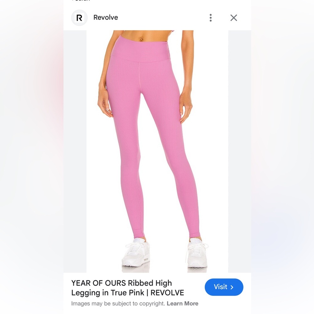YEAR OF OURS Ribbed Leggings - size M